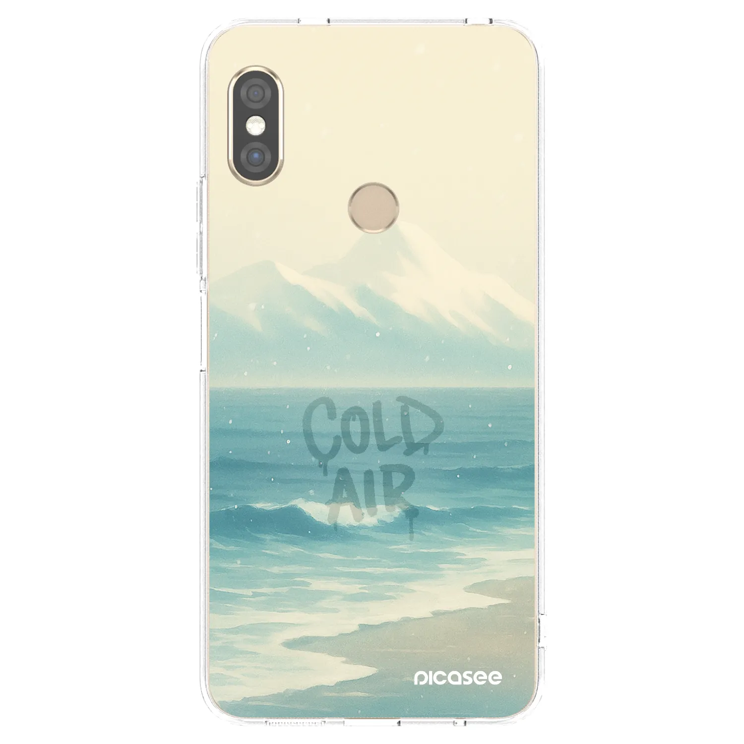 Picasee διαφανής θήκη σιλικόνης Xiaomi Redmi Note 5 Global - COLD AIR