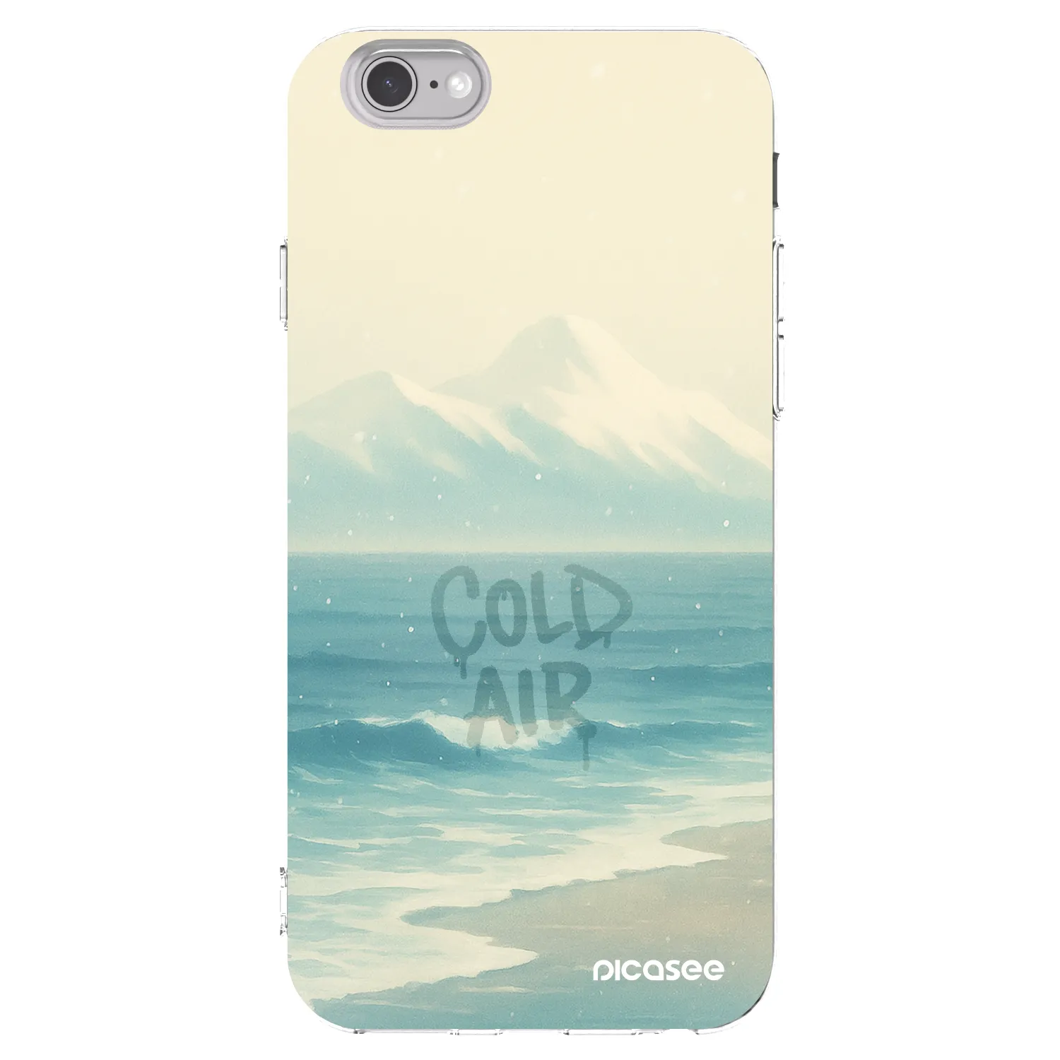 Picasee διαφανής θήκη σιλικόνης Apple iPhone 6/6S - COLD AIR