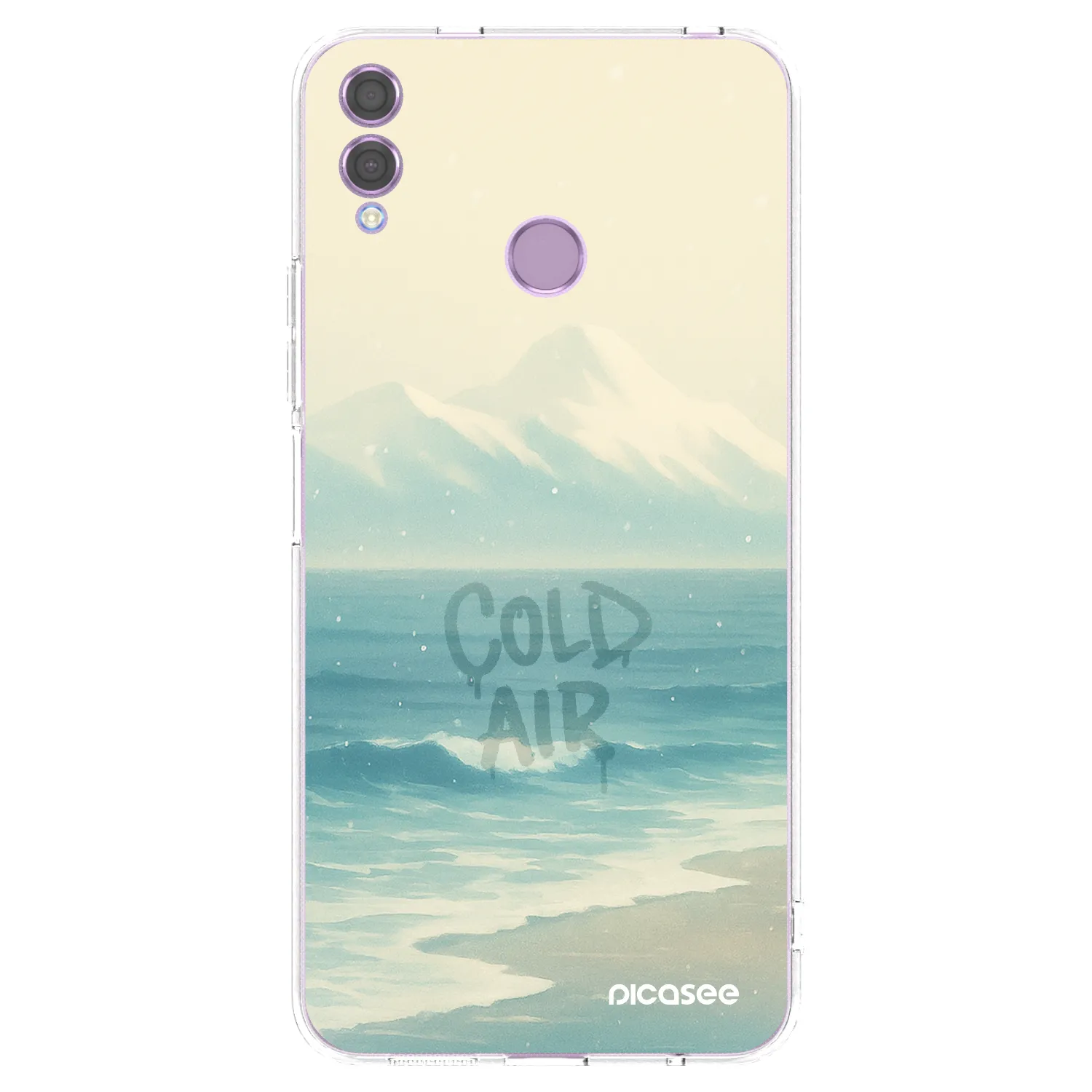 Picasee διαφανής θήκη σιλικόνης Honor 8X - COLD AIR