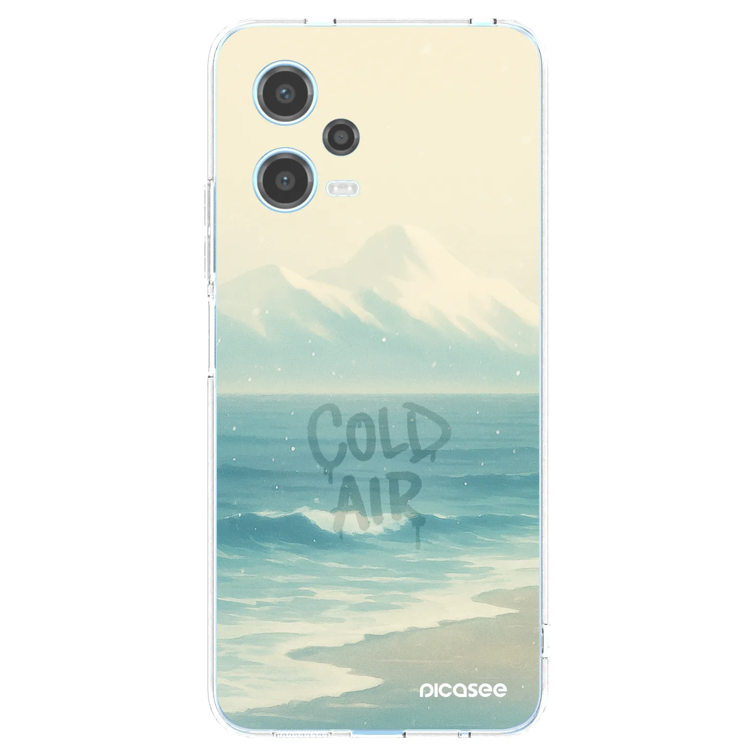 Picasee διαφανής θήκη σιλικόνης Xiaomi Redmi Note 12 5G - COLD AIR