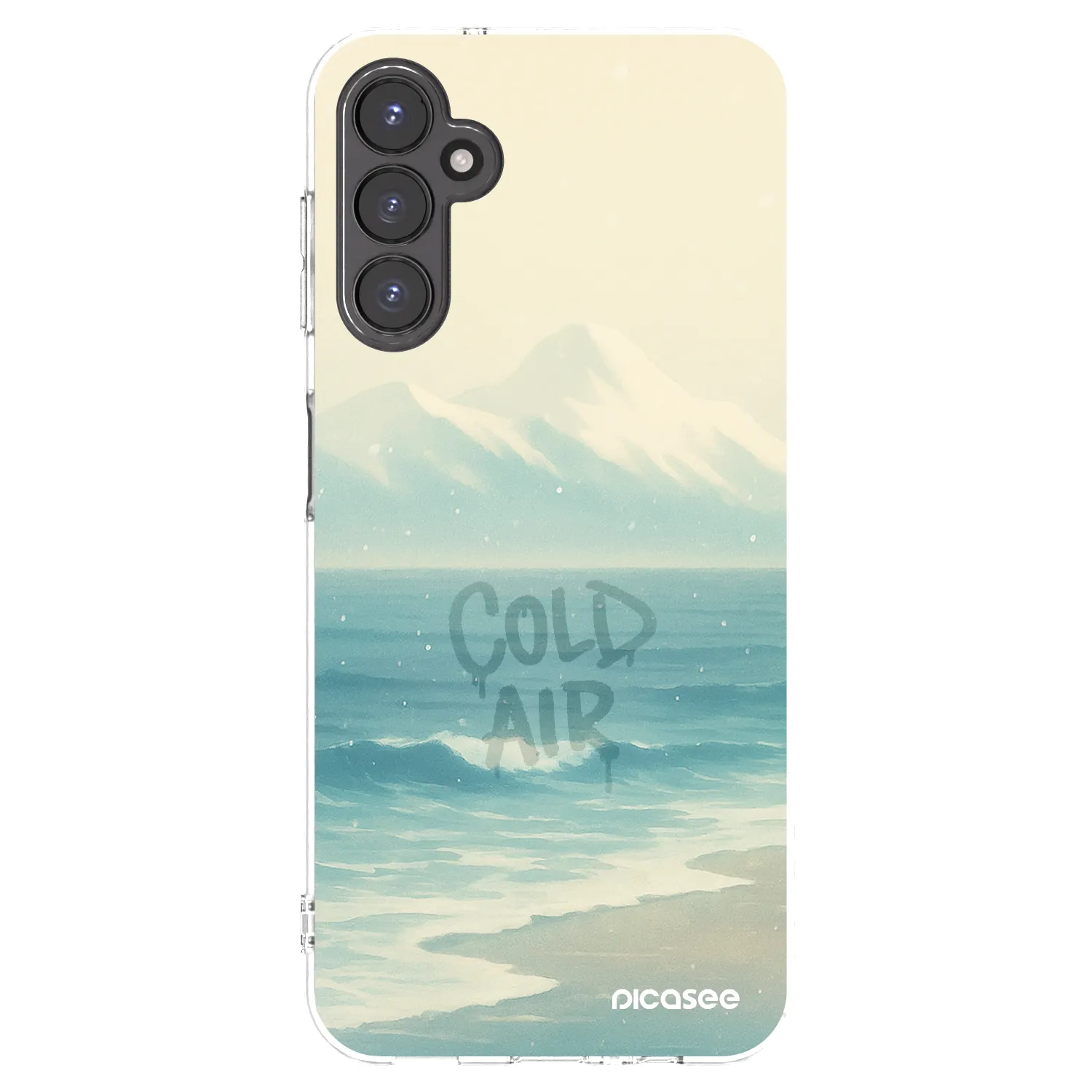 Picasee διαφανής θήκη σιλικόνης Samsung Galaxy A14 4G A145R - COLD AIR