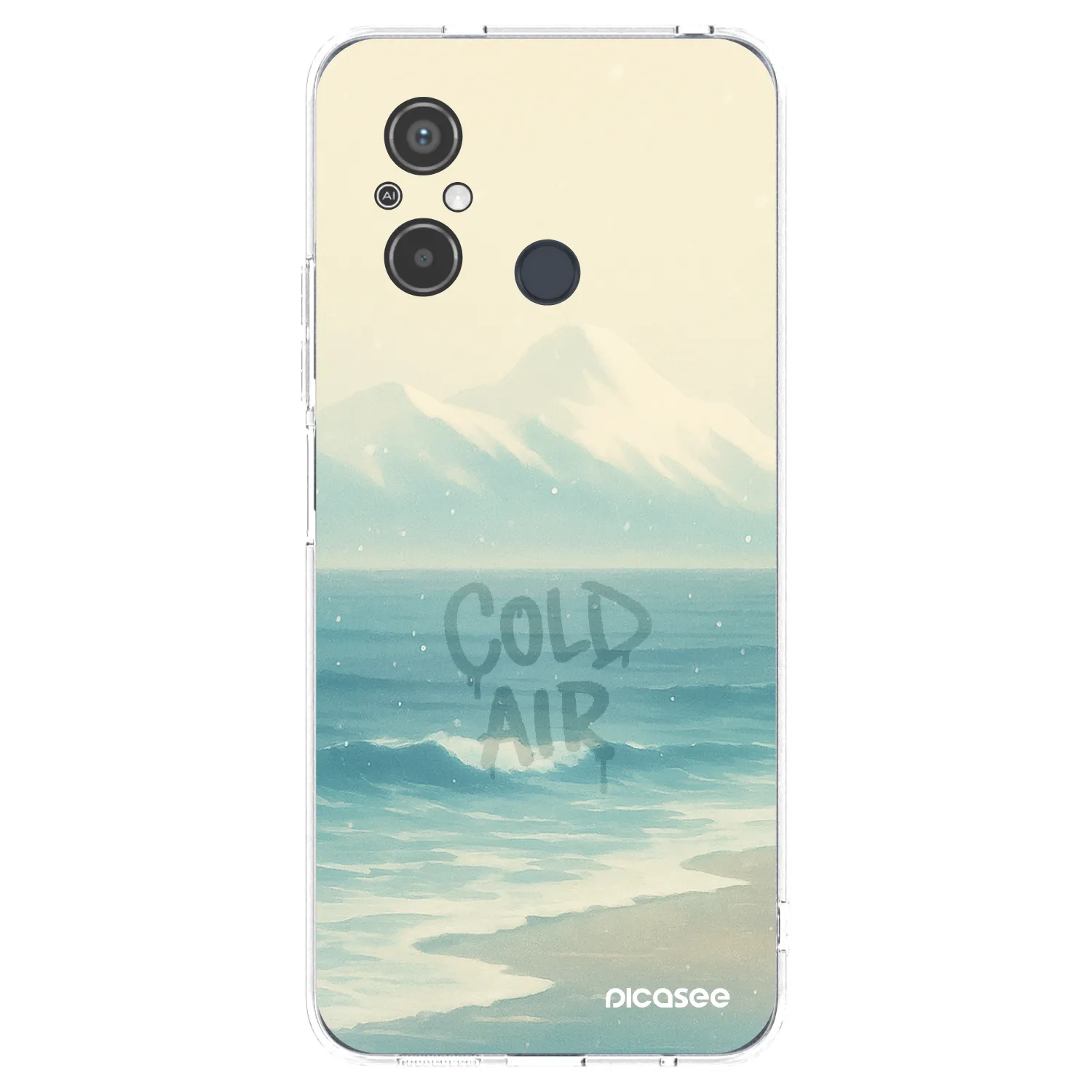 Picasee διαφανής θήκη σιλικόνης Xiaomi Redmi 12C - COLD AIR