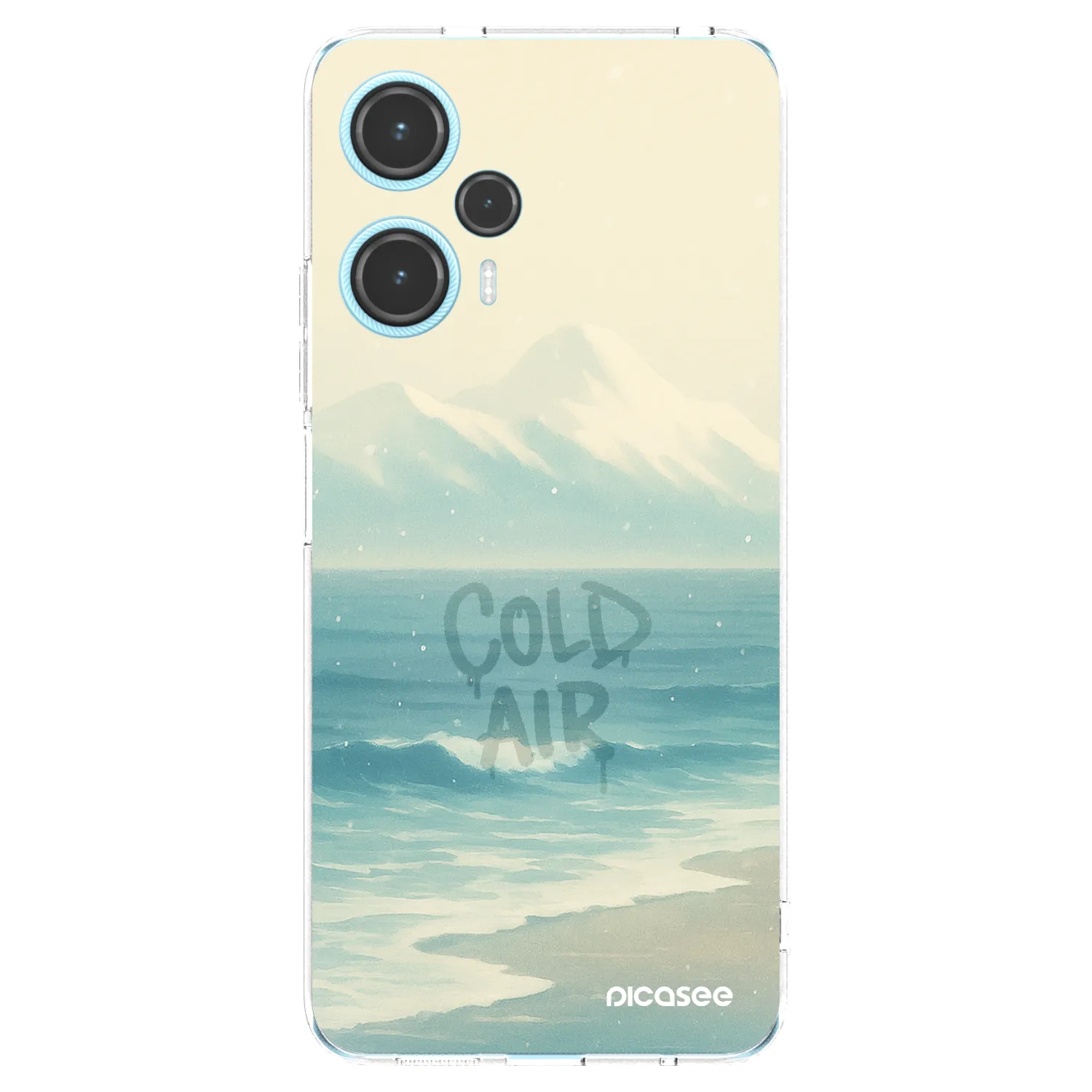 Picasee διαφανής θήκη σιλικόνης Xiaomi Poco F5 - COLD AIR
