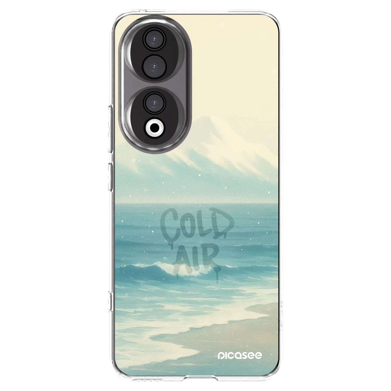 Picasee διαφανής θήκη σιλικόνης Honor 90 5G - COLD AIR