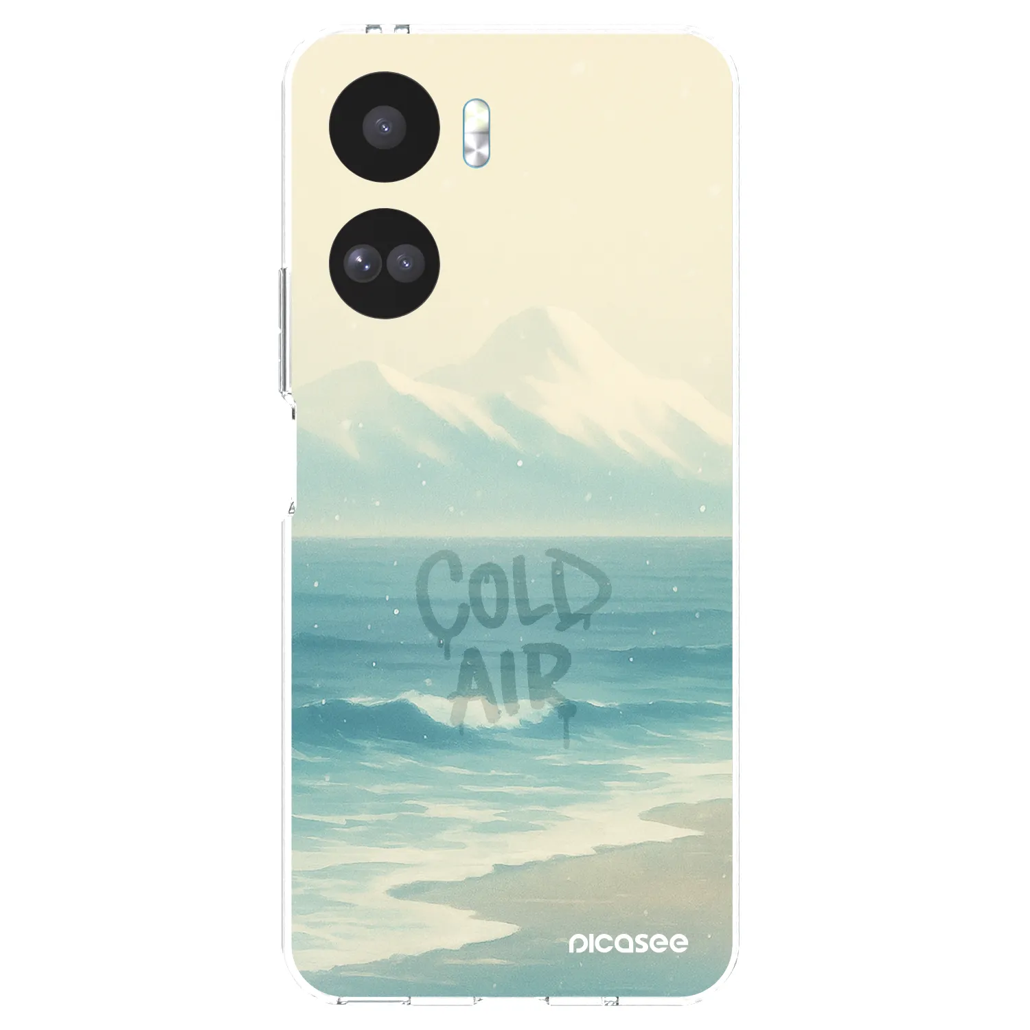Picasee διαφανής θήκη σιλικόνης Honor 90 Lite 5G - COLD AIR