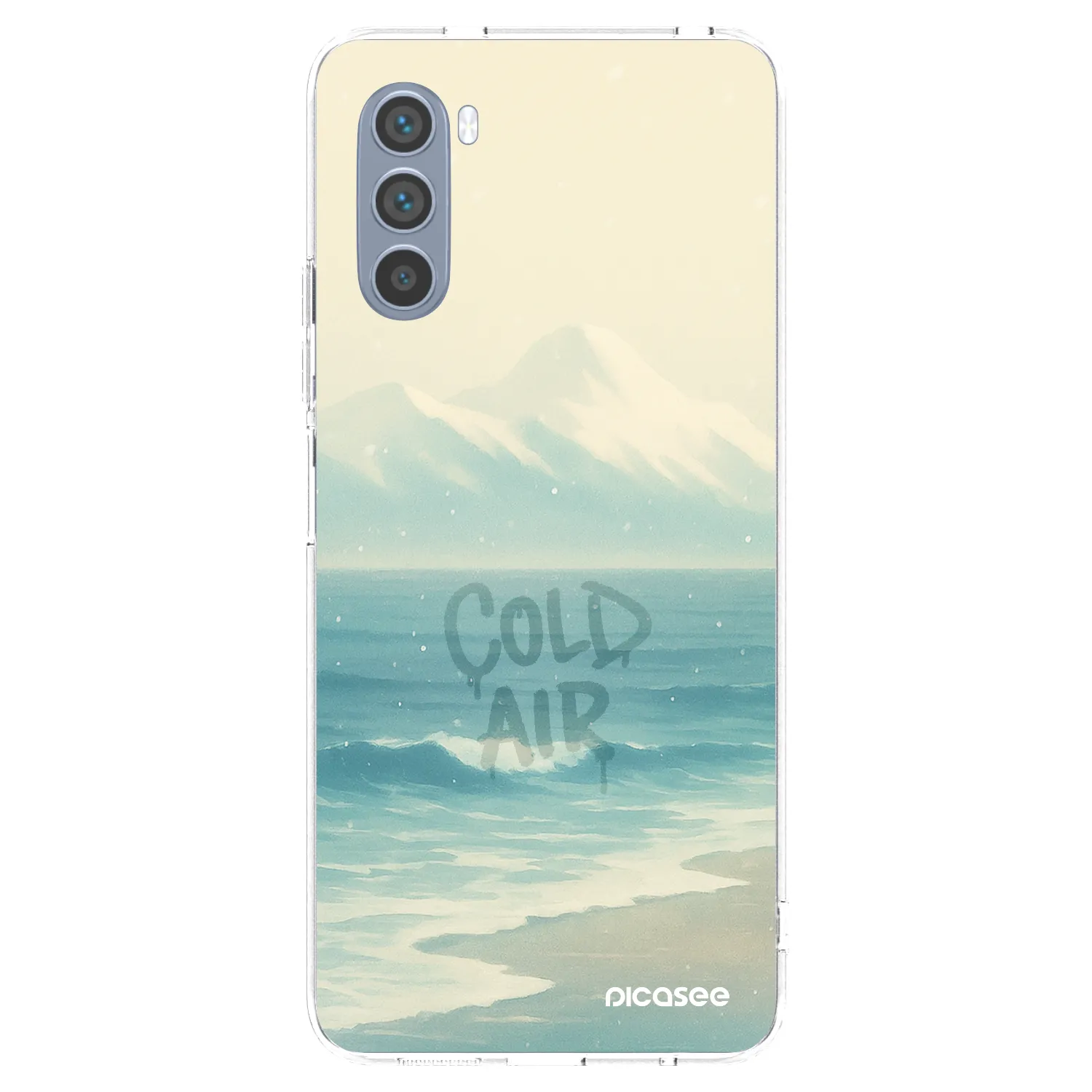Picasee διαφανής θήκη σιλικόνης Motorola Moto G62 - COLD AIR