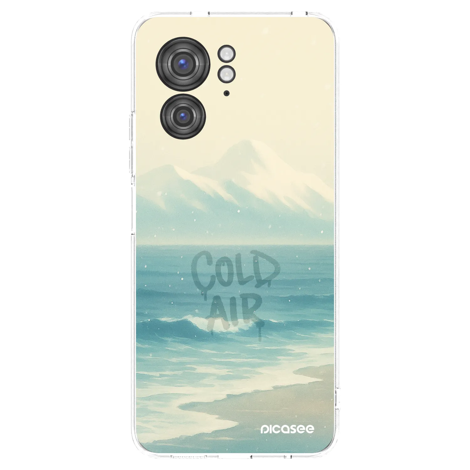 Picasee διαφανής θήκη σιλικόνης Motorola Edge 40 - COLD AIR