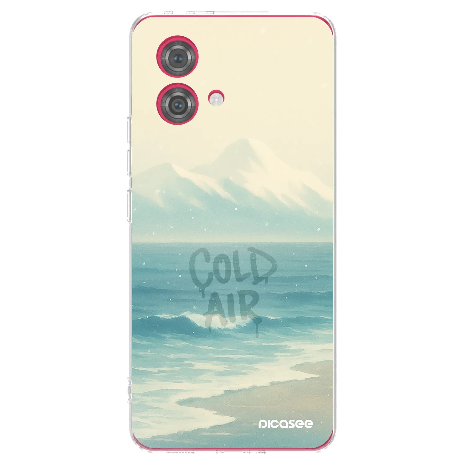 Picasee διαφανής θήκη σιλικόνης Motorola Moto G84 5G - COLD AIR
