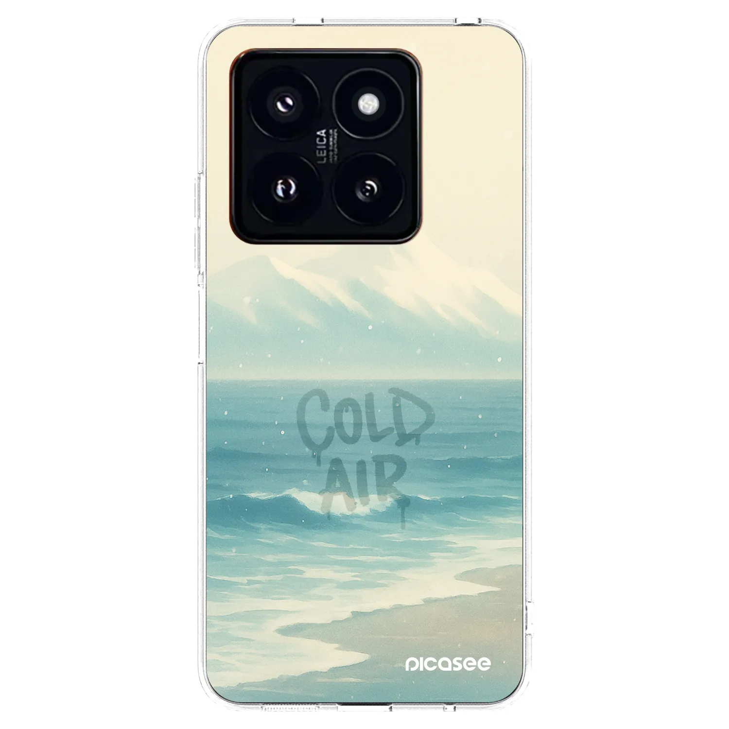 Picasee διαφανής θήκη σιλικόνης Xiaomi 14 Pro - COLD AIR