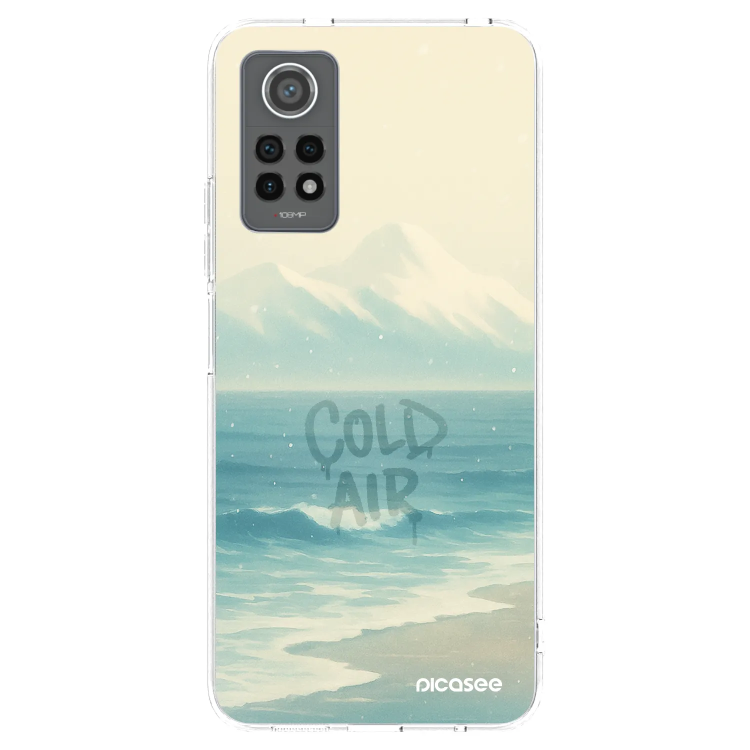 Picasee διαφανής θήκη σιλικόνης Xiaomi Redmi Note 12 Pro 4G - COLD AIR