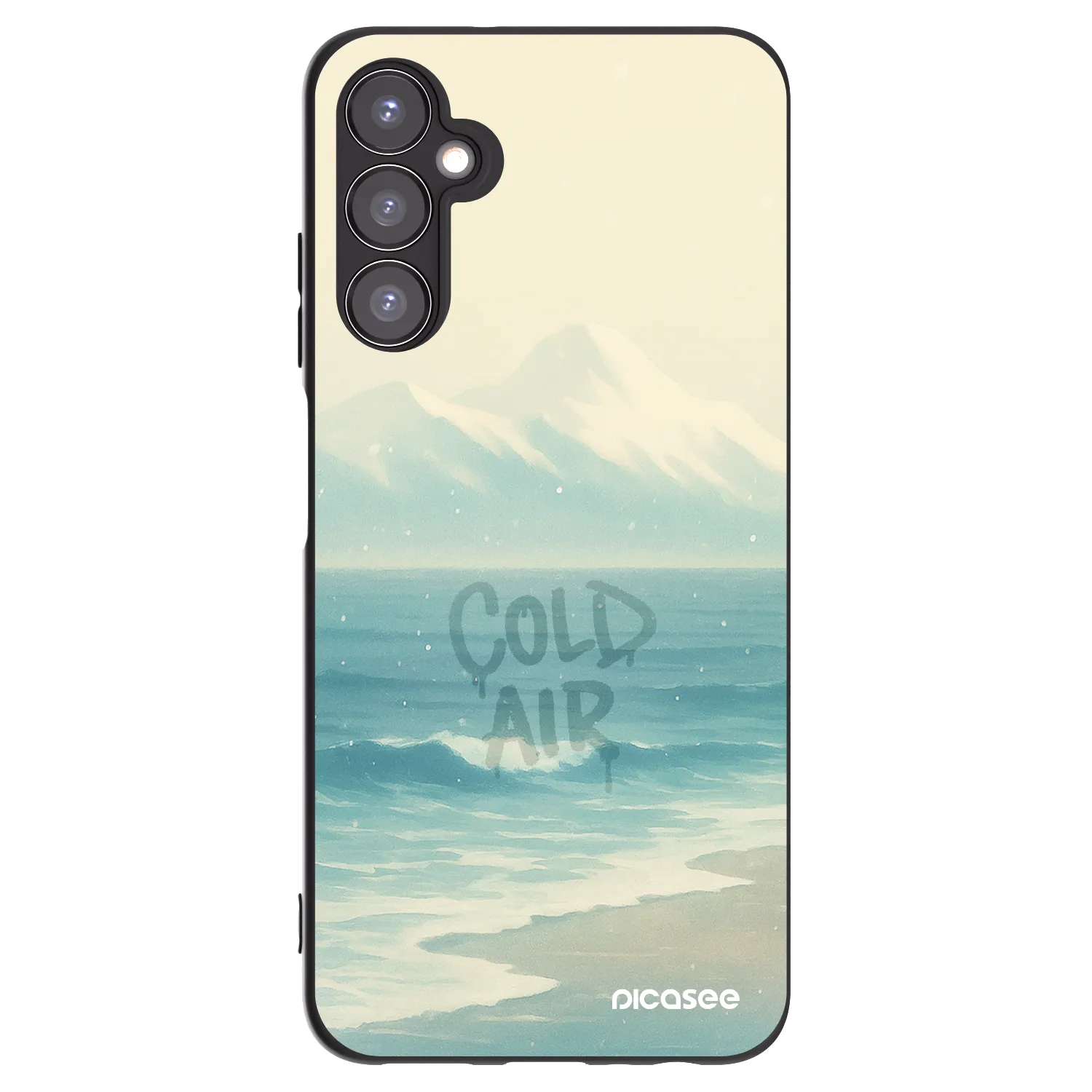 Picasee Μαύρη θήκη σιλικόνης για Samsung Galaxy A05s A057G - COLD AIR