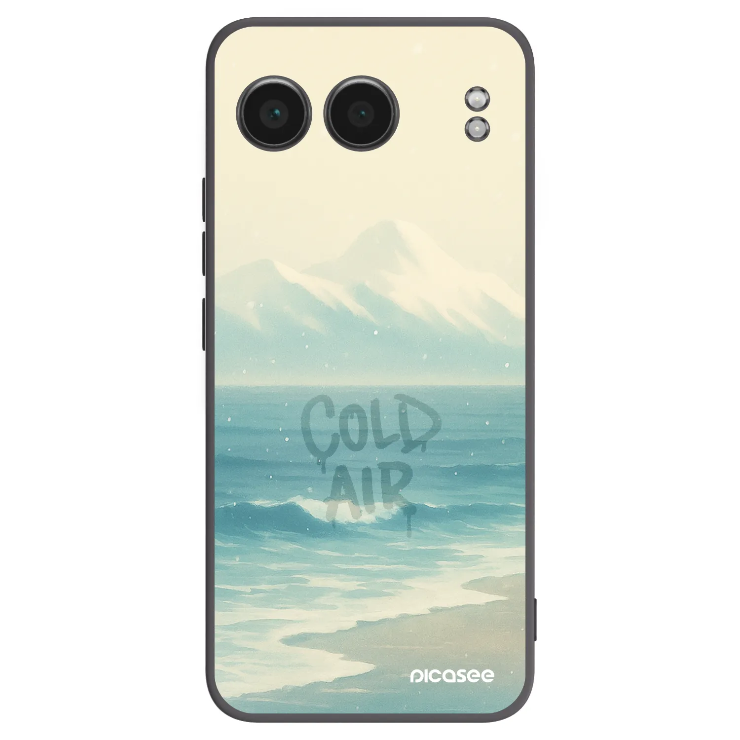 Picasee Μαύρη θήκη σιλικόνης για OnePlus Nord 4 - COLD AIR