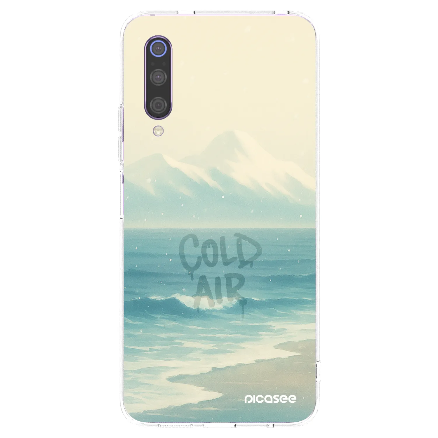 Picasee διαφανής θήκη σιλικόνης Xiaomi Mi 9 - COLD AIR
