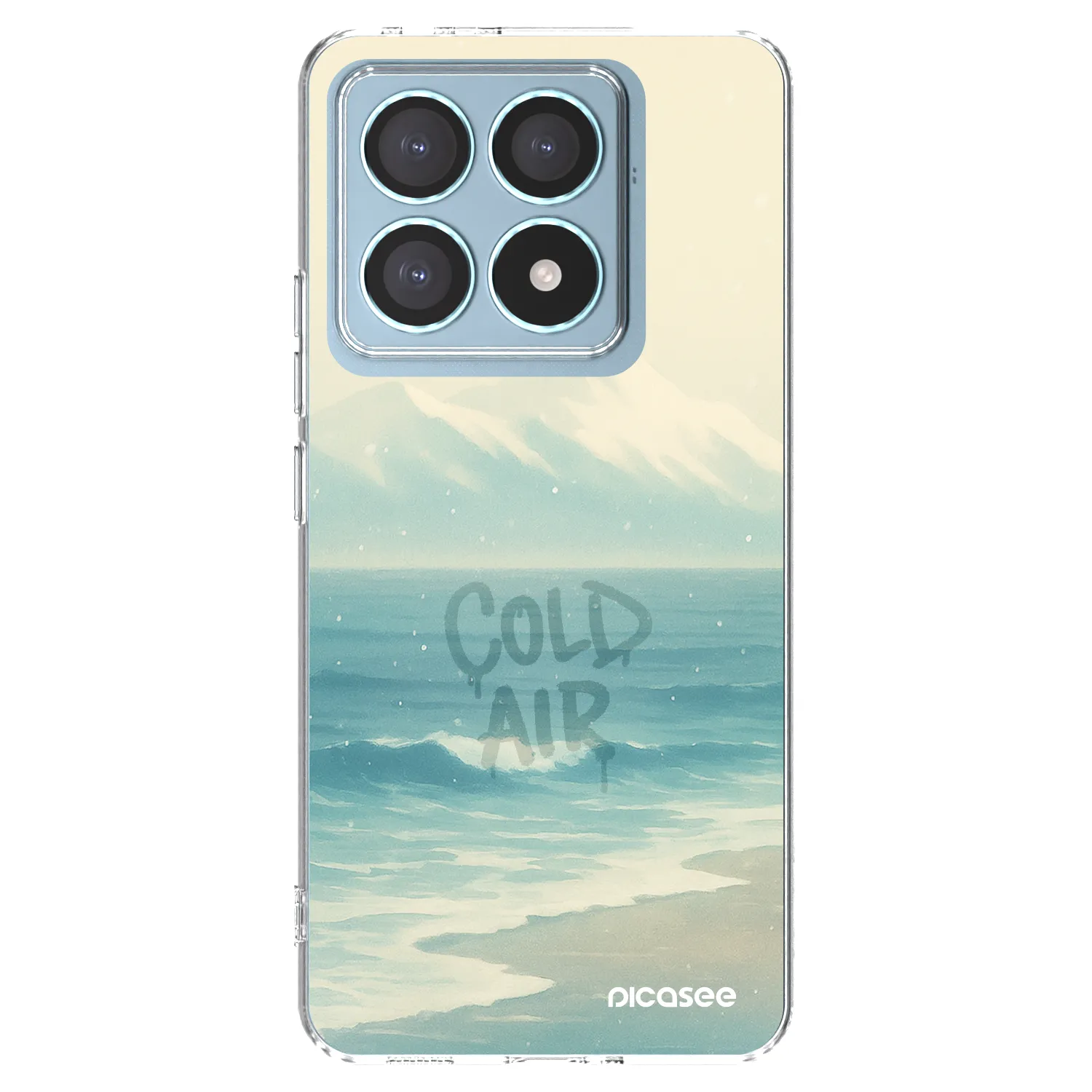 Picasee διαφανής θήκη σιλικόνης Xiaomi 14T Pro - COLD AIR