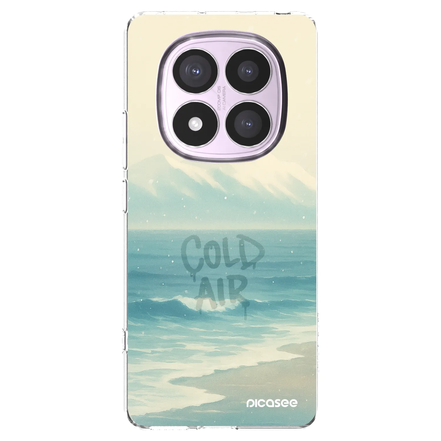 Picasee διαφανής θήκη σιλικόνης Xiaomi Redmi Note 14 Pro 5G - COLD AIR