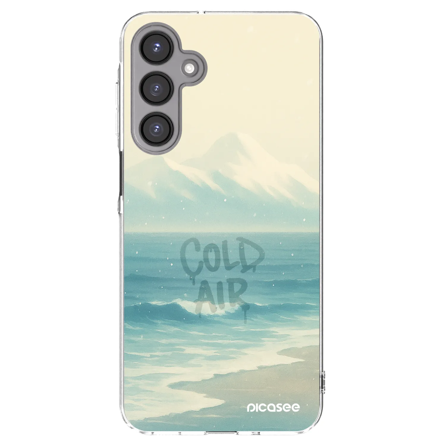 Picasee διαφανής θήκη σιλικόνης Samsung Galaxy A16 5G - COLD AIR