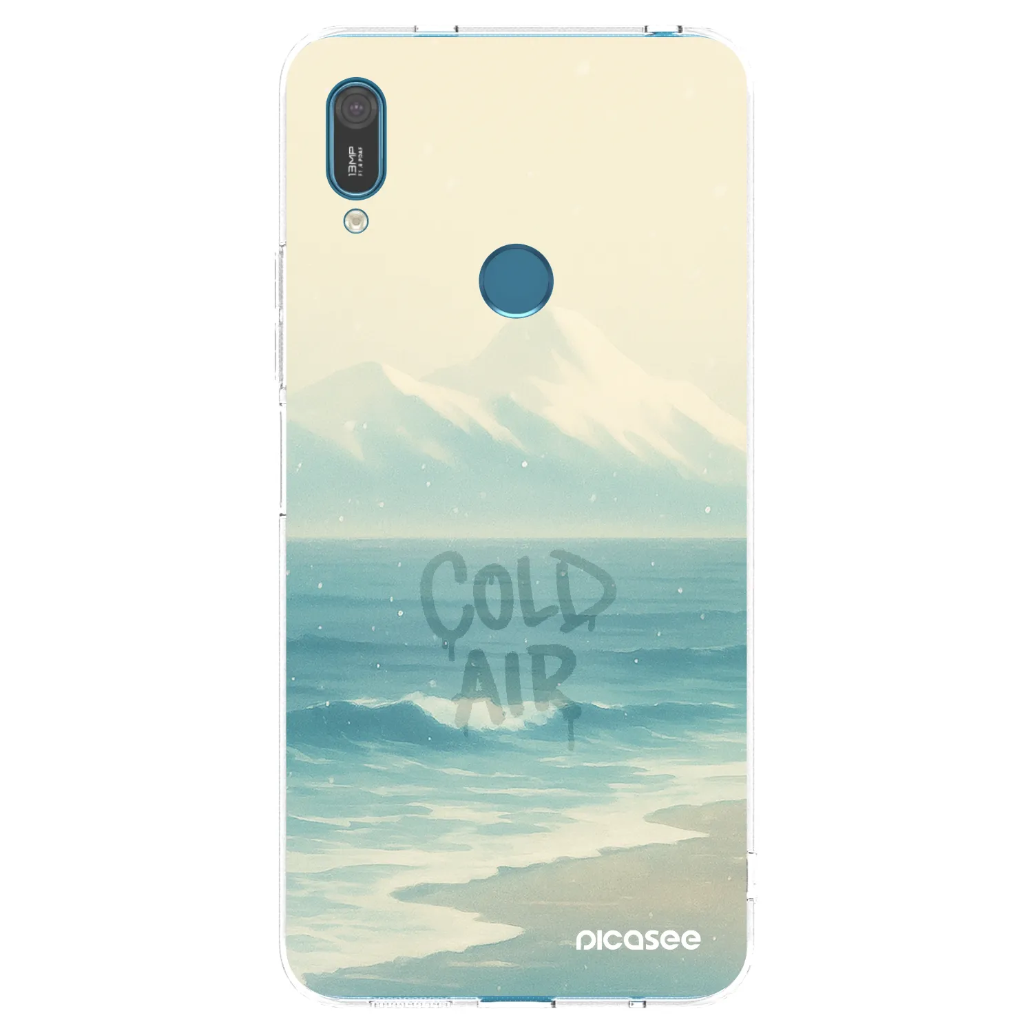 Picasee διαφανής θήκη σιλικόνης Huawei Y7 2019 - COLD AIR