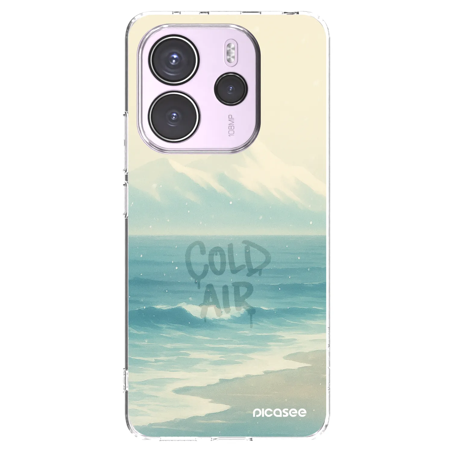 Picasee διαφανής θήκη σιλικόνης Xiaomi Redmi Note 14 4G - COLD AIR