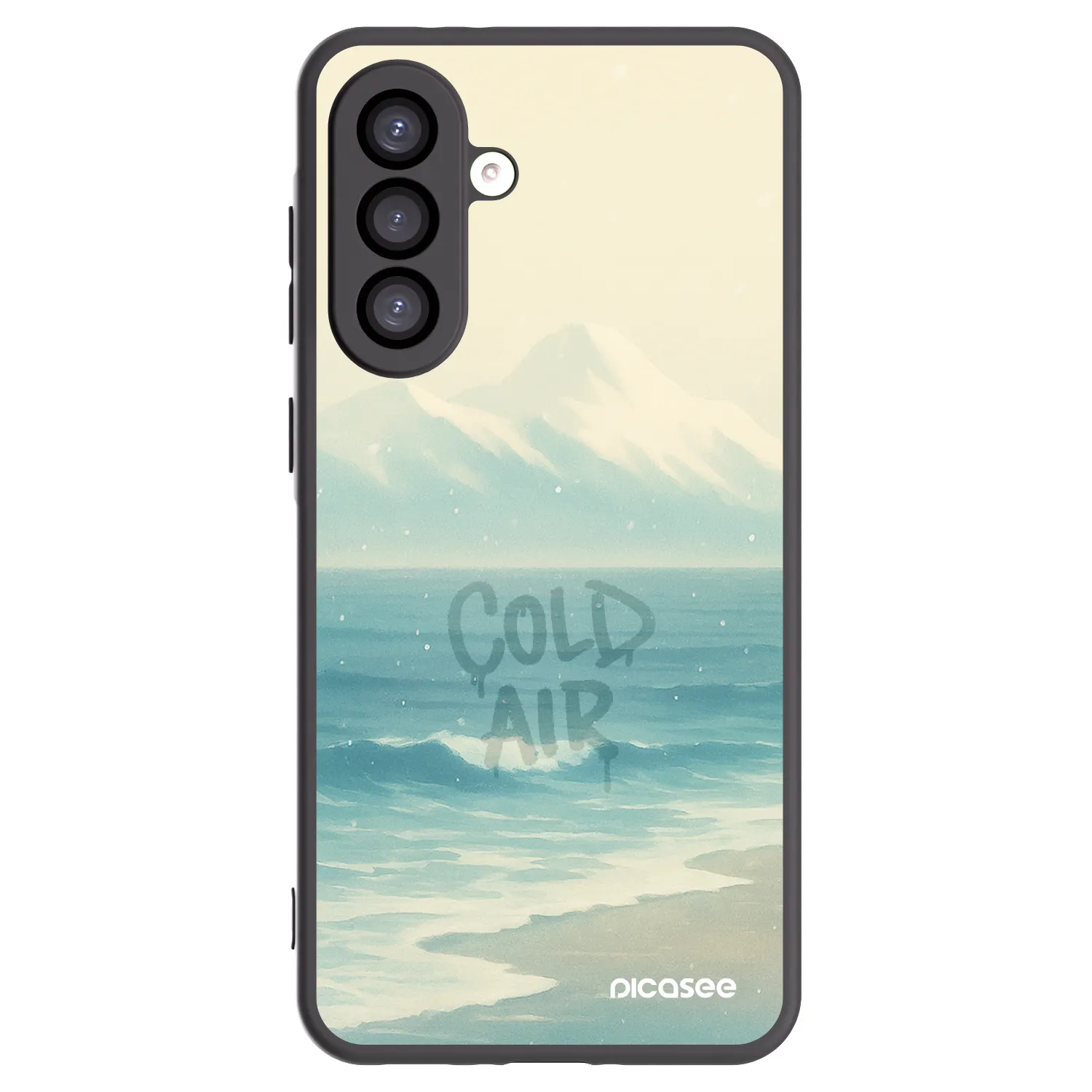 Picasee Μαύρη θήκη σιλικόνης για Samsung Galaxy A26 5G A266B - COLD AIR