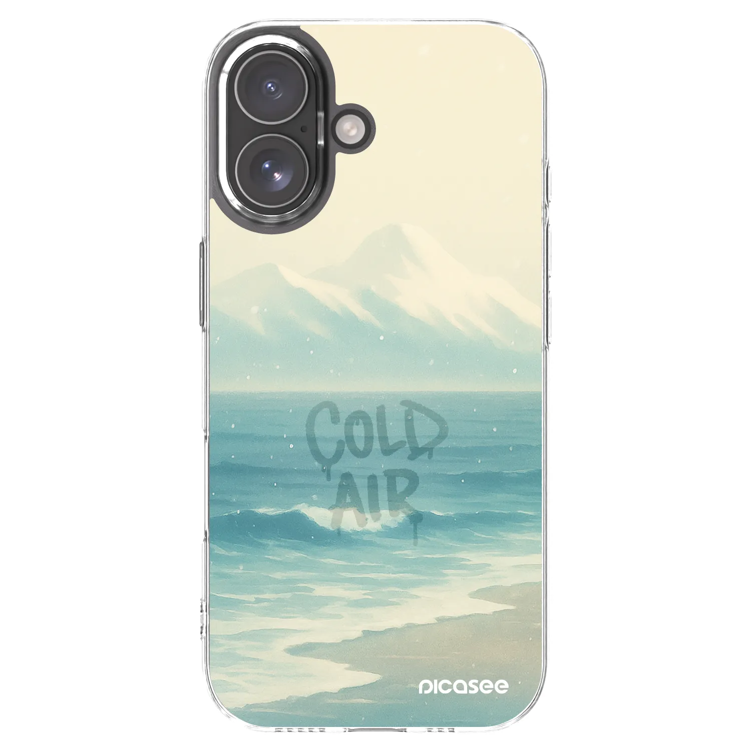 Picasee διαφανής θήκη σιλικόνης Apple iPhone 17 - COLD AIR