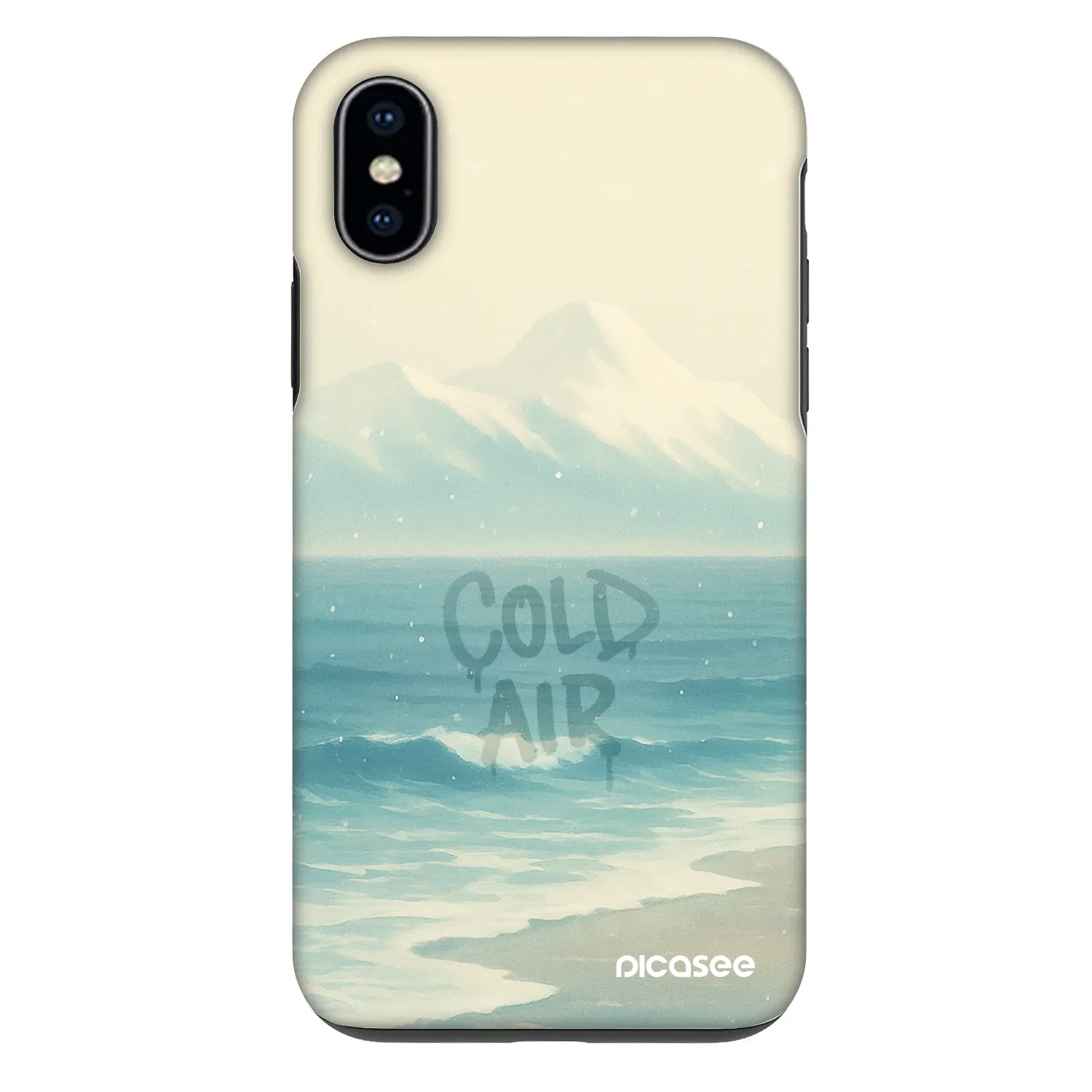 Picasee Fashion Case για Apple iPhone X/XS - COLD AIR
