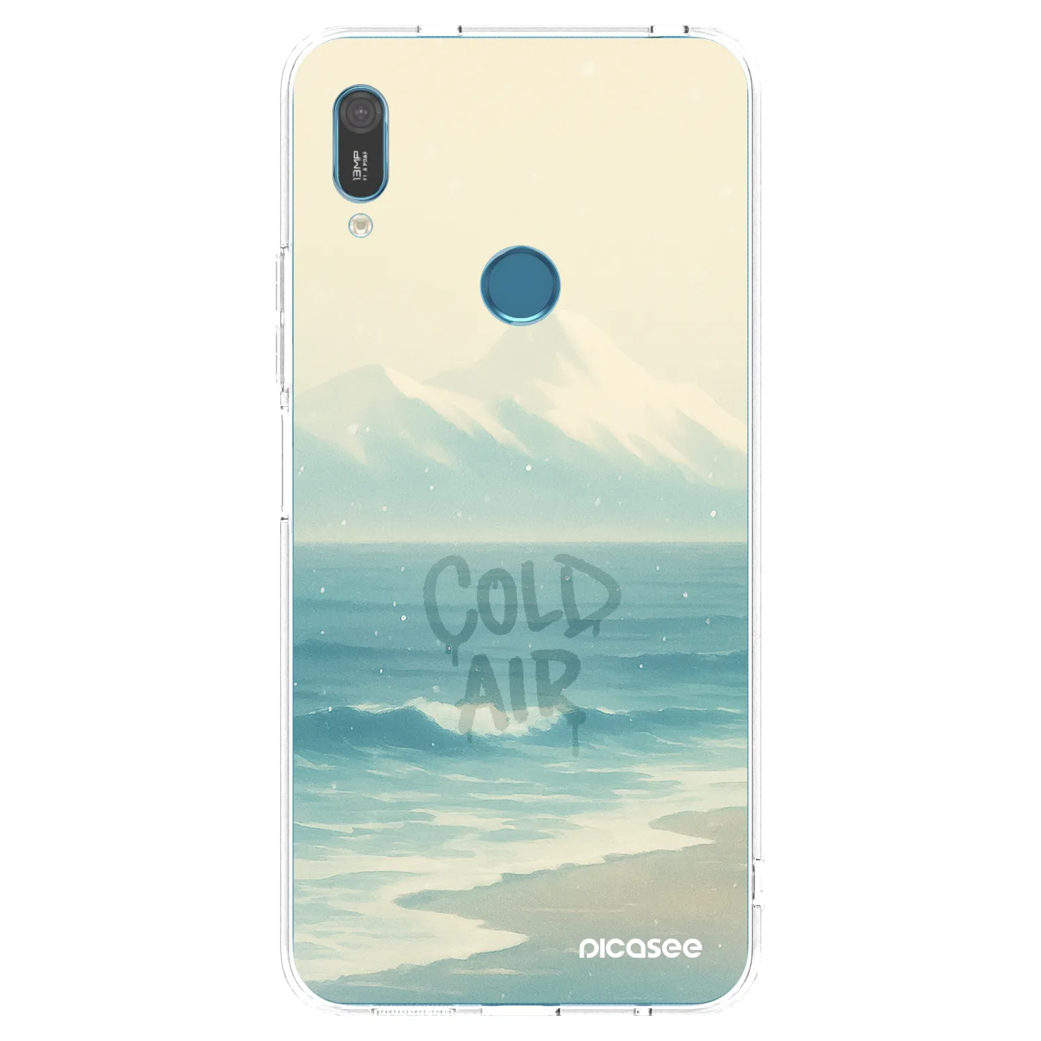 Picasee διαφανής θήκη σιλικόνης Huawei Y6 2019 - COLD AIR
