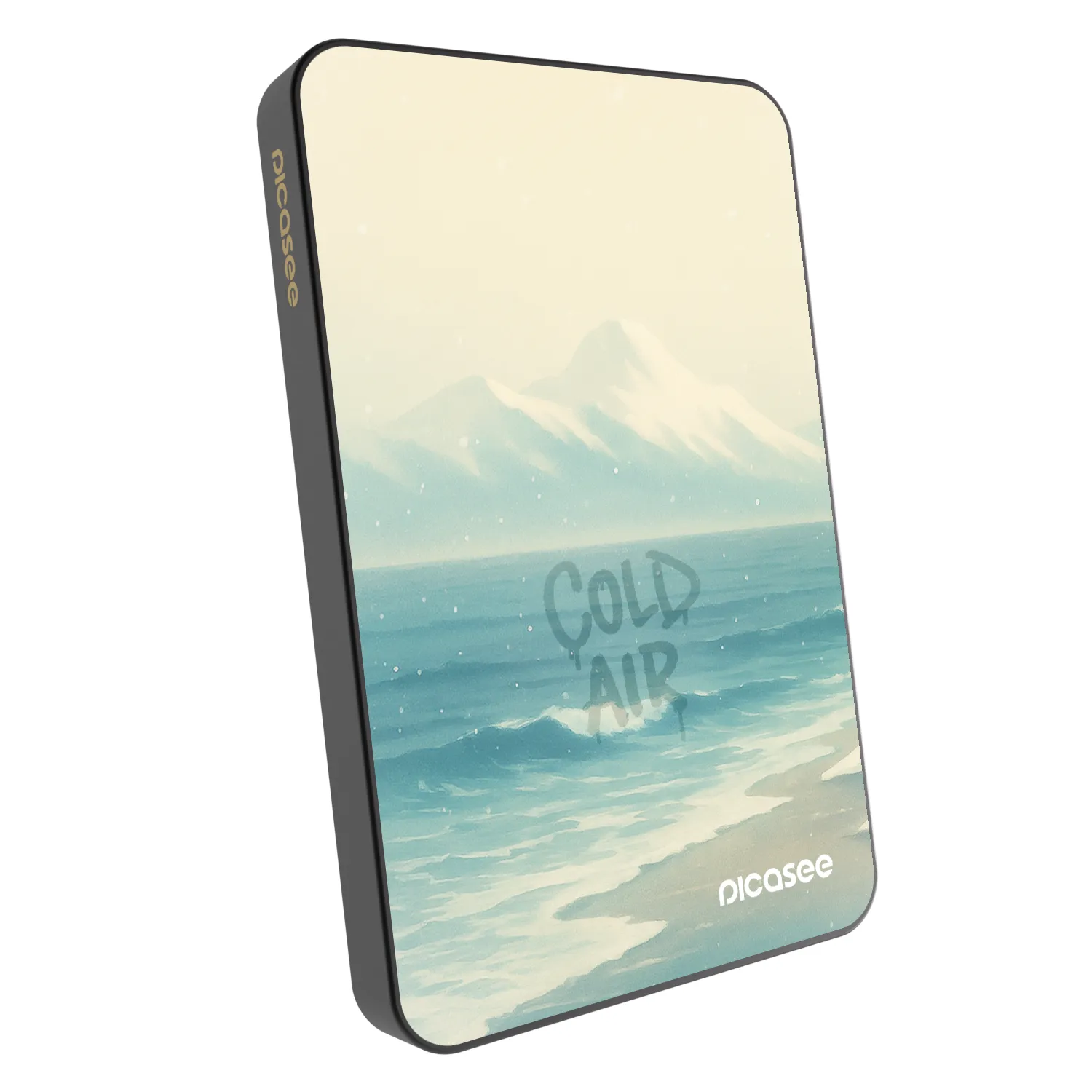 Picasee Powerbank με MagSafe 5 000 mAh Γκρί - COLD AIR