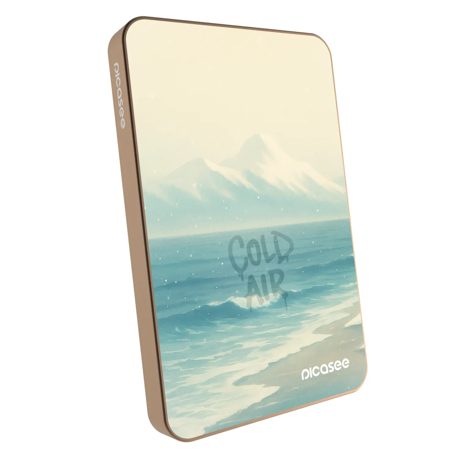 Picasee Powerbank με MagSafe 5 000 mAh Χρυσαφένιος - COLD AIR