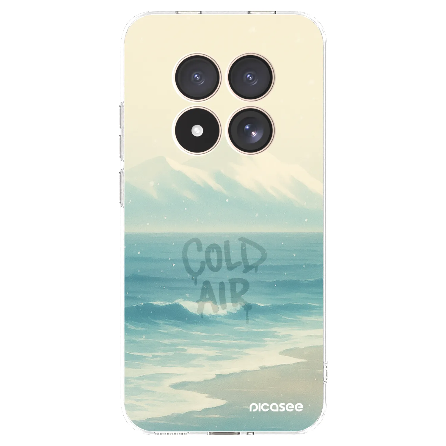 Picasee διαφανής θήκη σιλικόνης Xiaomi Redmi Note 15 Pro 4G - COLD AIR