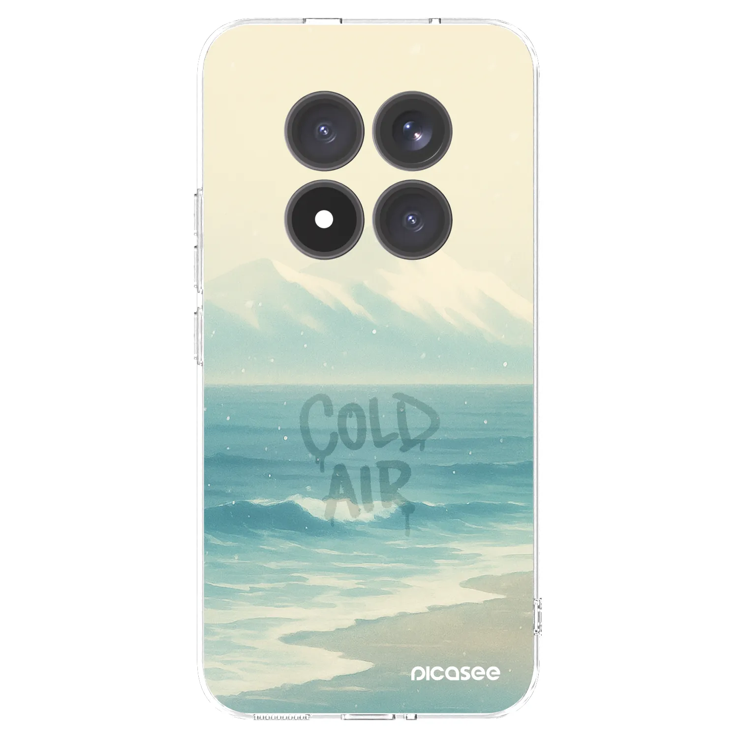 Picasee διαφανής θήκη σιλικόνης Xiaomi Redmi Note 15 Pro+ - COLD AIR