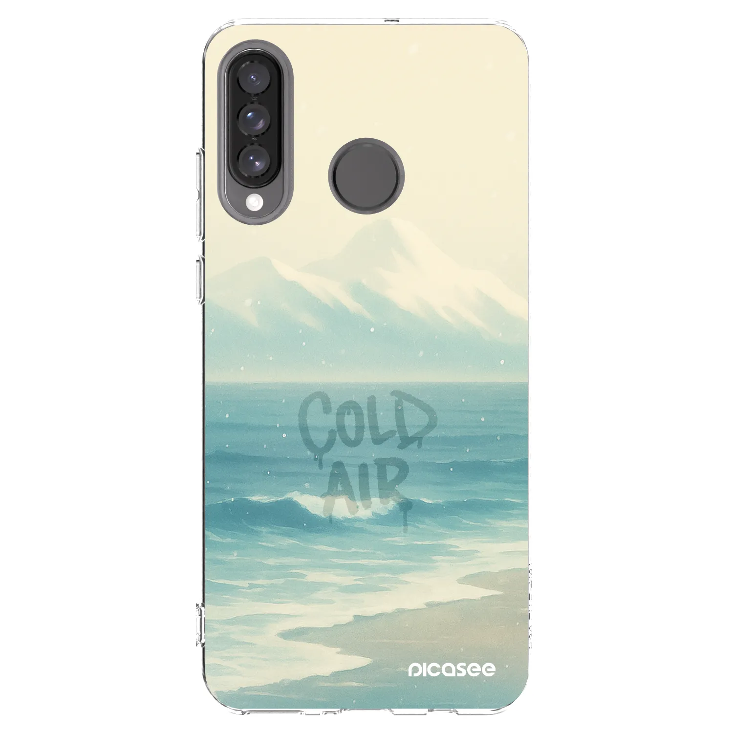 Picasee διαφανής θήκη σιλικόνης Huawei P30 Lite - COLD AIR