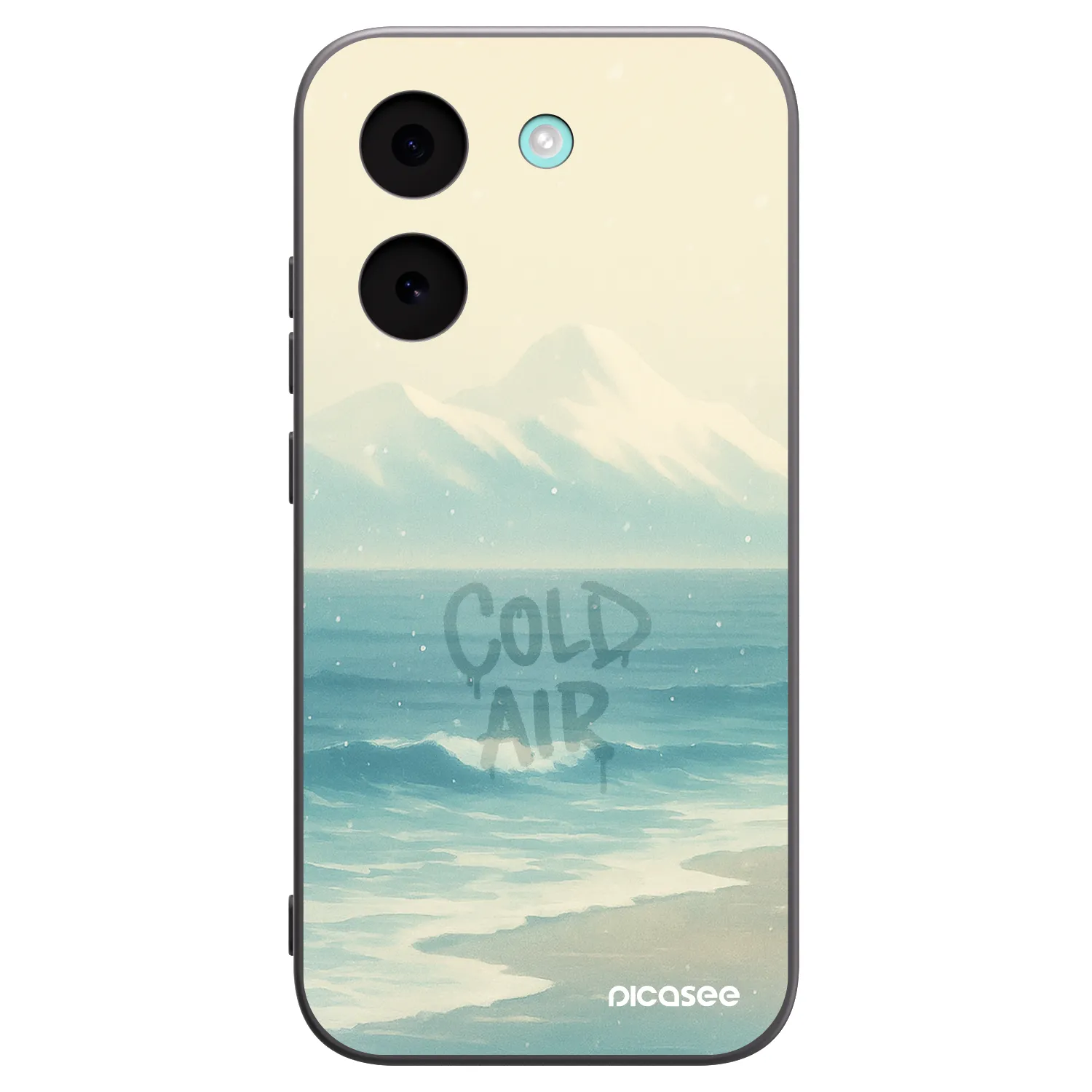 Picasee Μαύρη θήκη σιλικόνης για Xiaomi Poco X8 Pro - COLD AIR