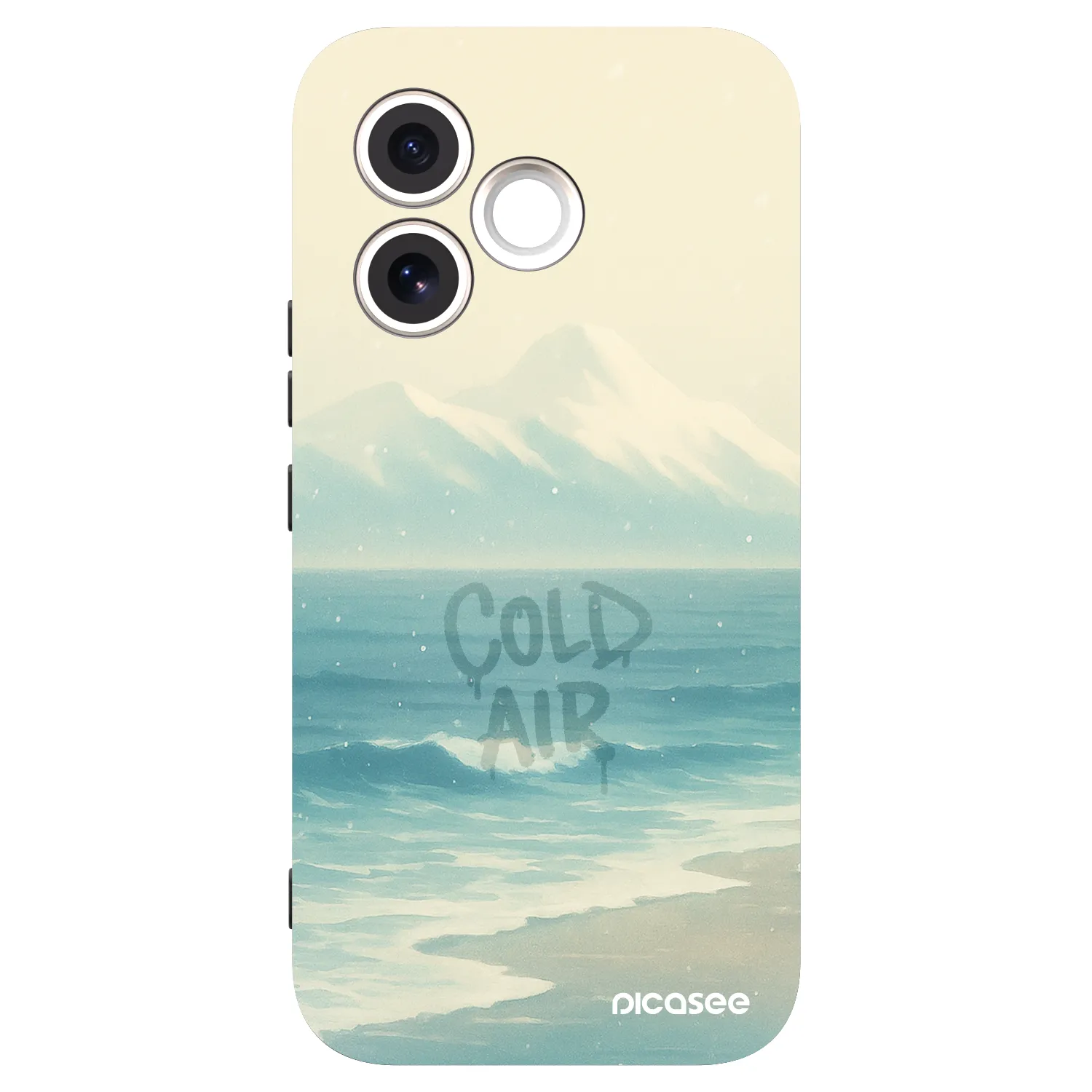 Picasee Μαύρη θήκη σιλικόνης για Honor 600 Lite - COLD AIR