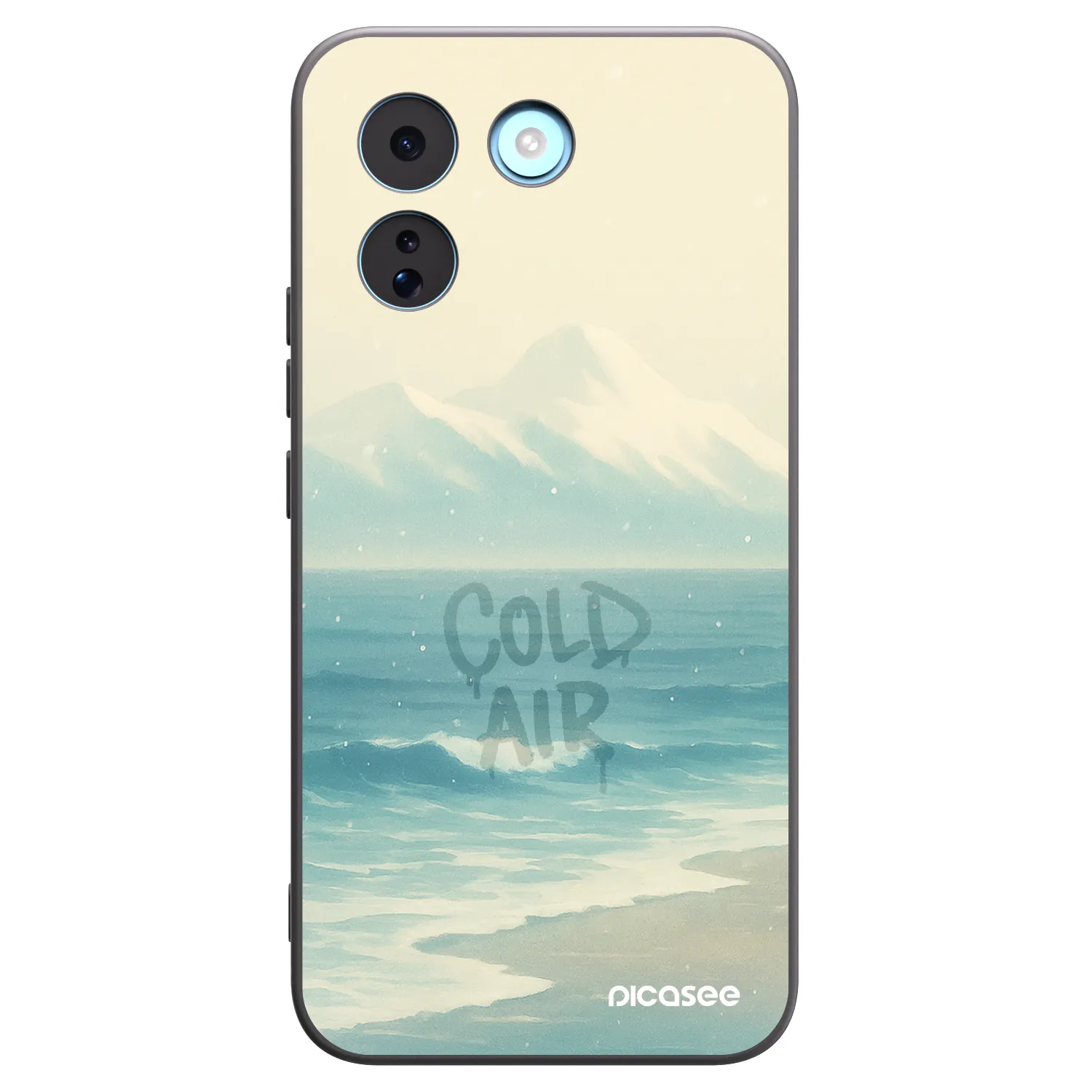 Picasee Μαύρη θήκη σιλικόνης για Xiaomi Redmi Note 17 Pro MAX 5G - COLD AIR