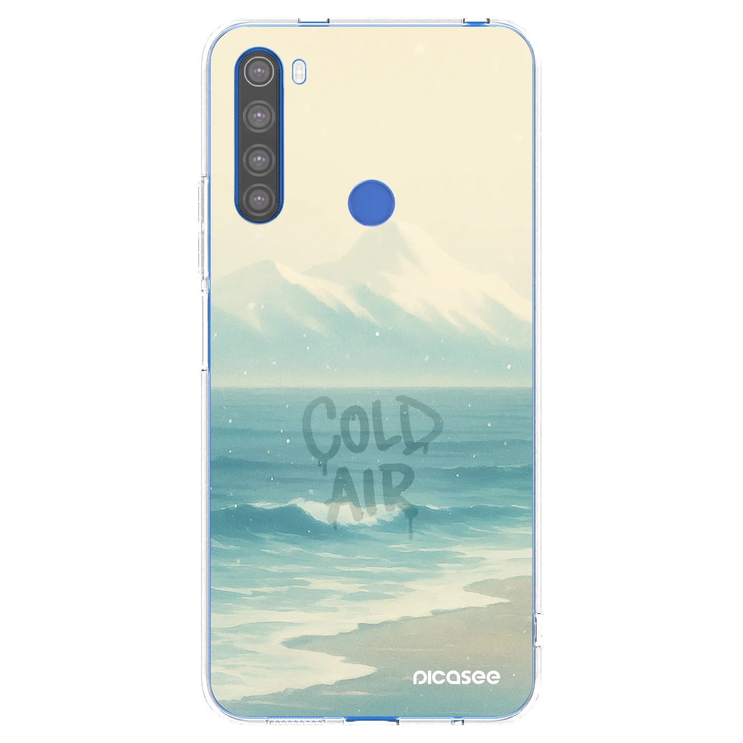 Picasee διαφανής θήκη σιλικόνης Xiaomi Redmi Note 8T - COLD AIR