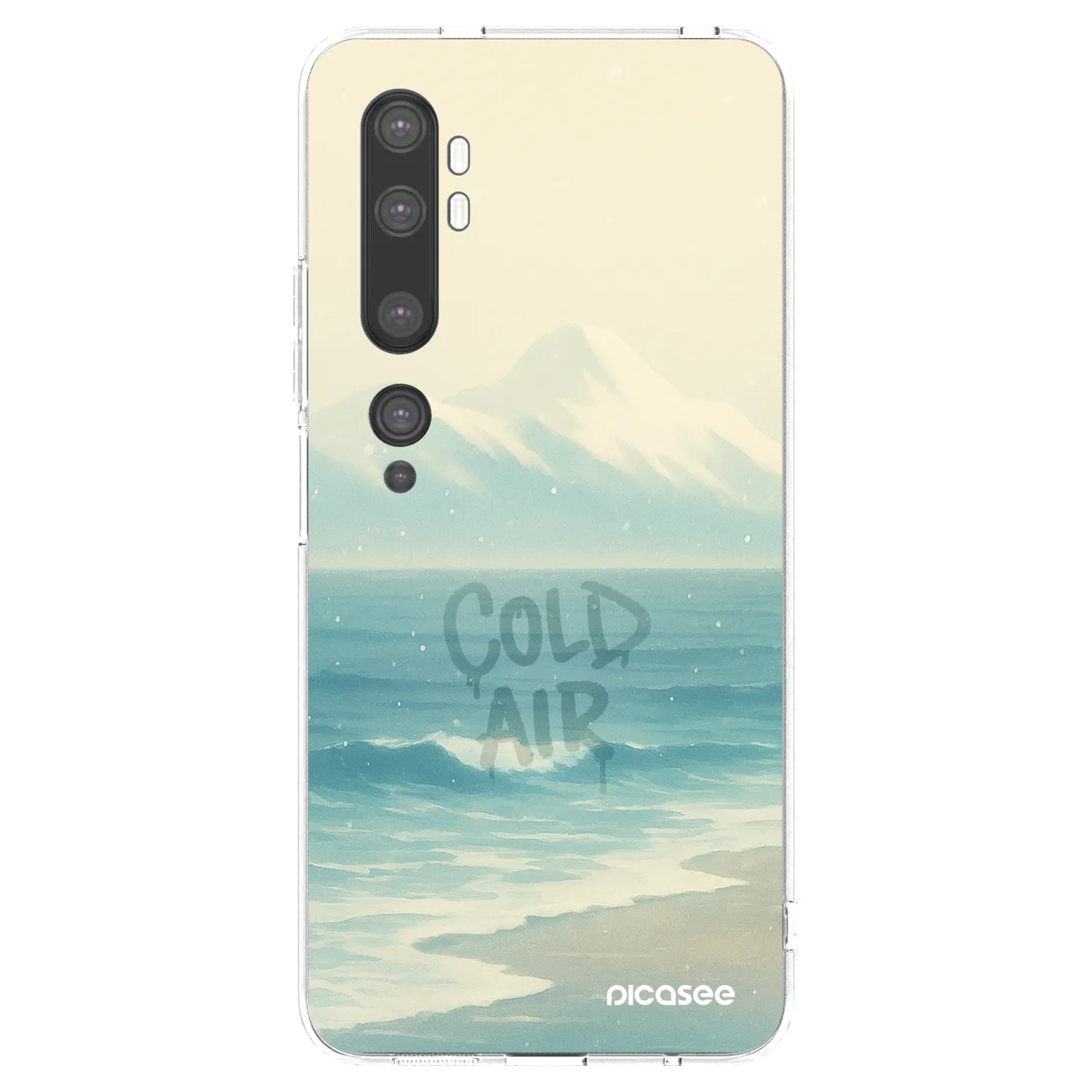 Picasee διαφανής θήκη σιλικόνης Xiaomi Mi Note 10 (Pro) - COLD AIR