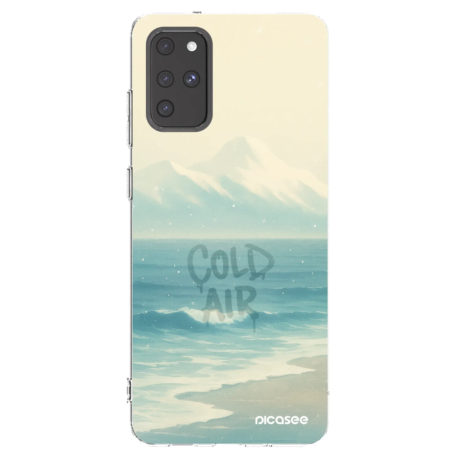 Picasee διαφανής θήκη σιλικόνης Samsung Galaxy S20+ G985F - COLD AIR