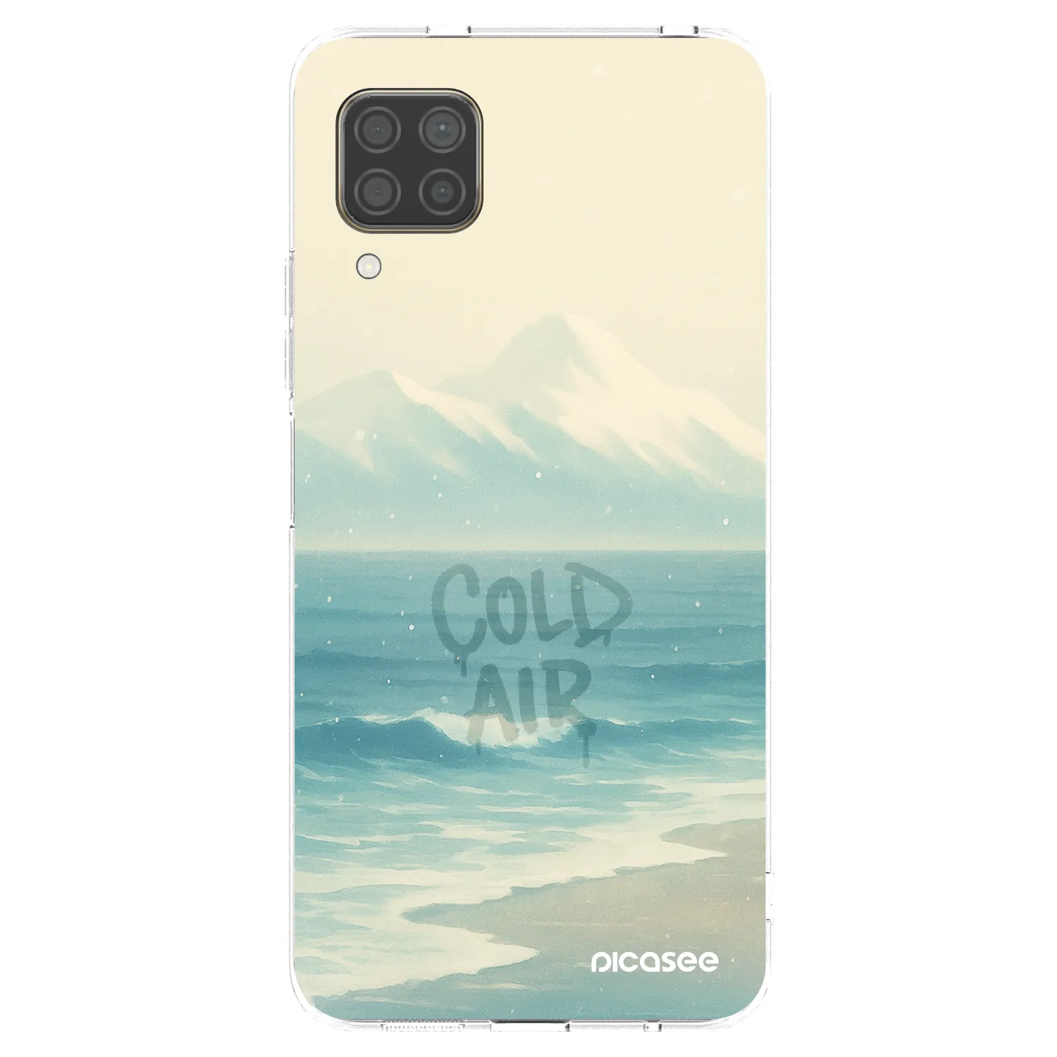 Picasee διαφανής θήκη σιλικόνης Huawei P40 Lite - COLD AIR