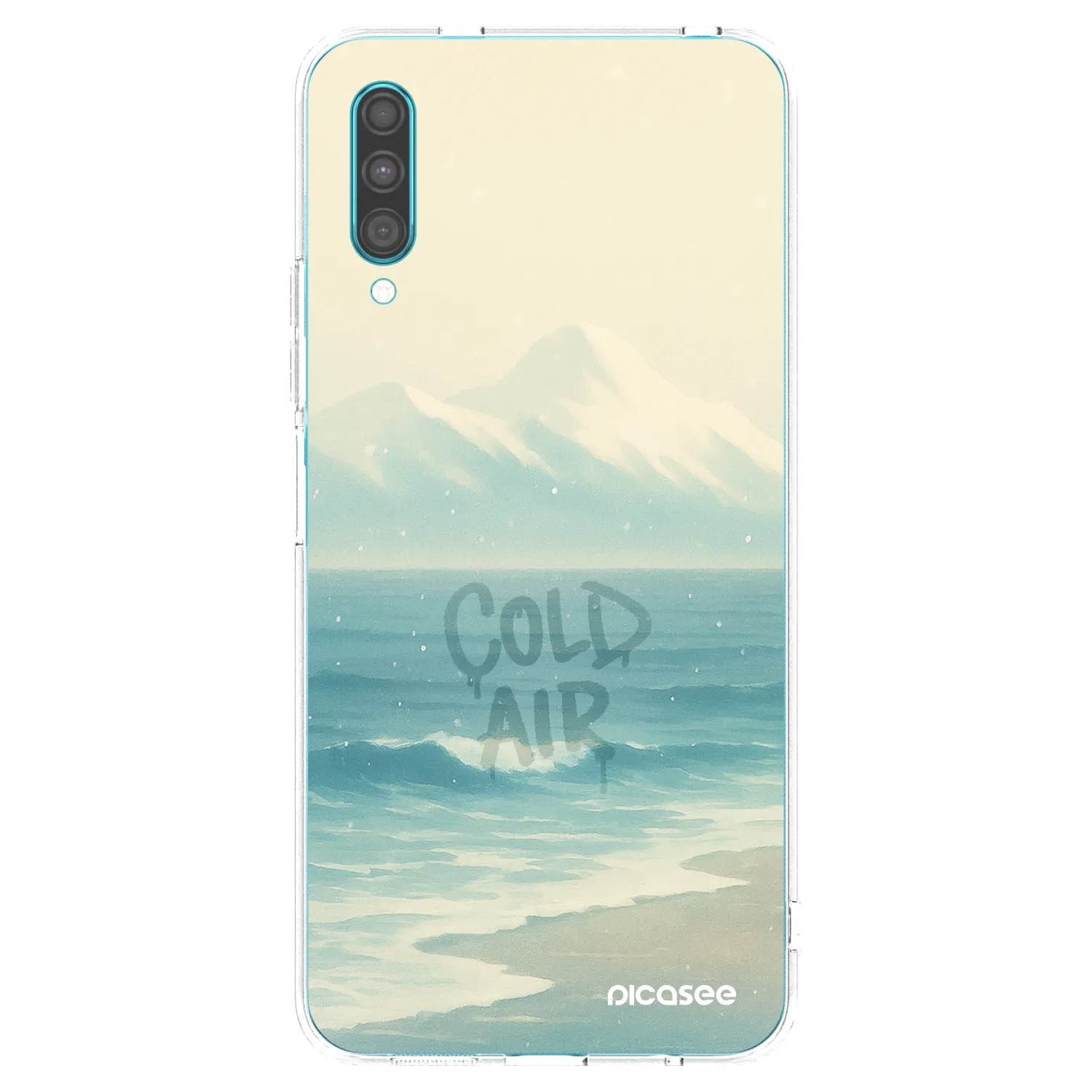 Picasee διαφανής θήκη σιλικόνης Samsung Galaxy A30s A307F - COLD AIR