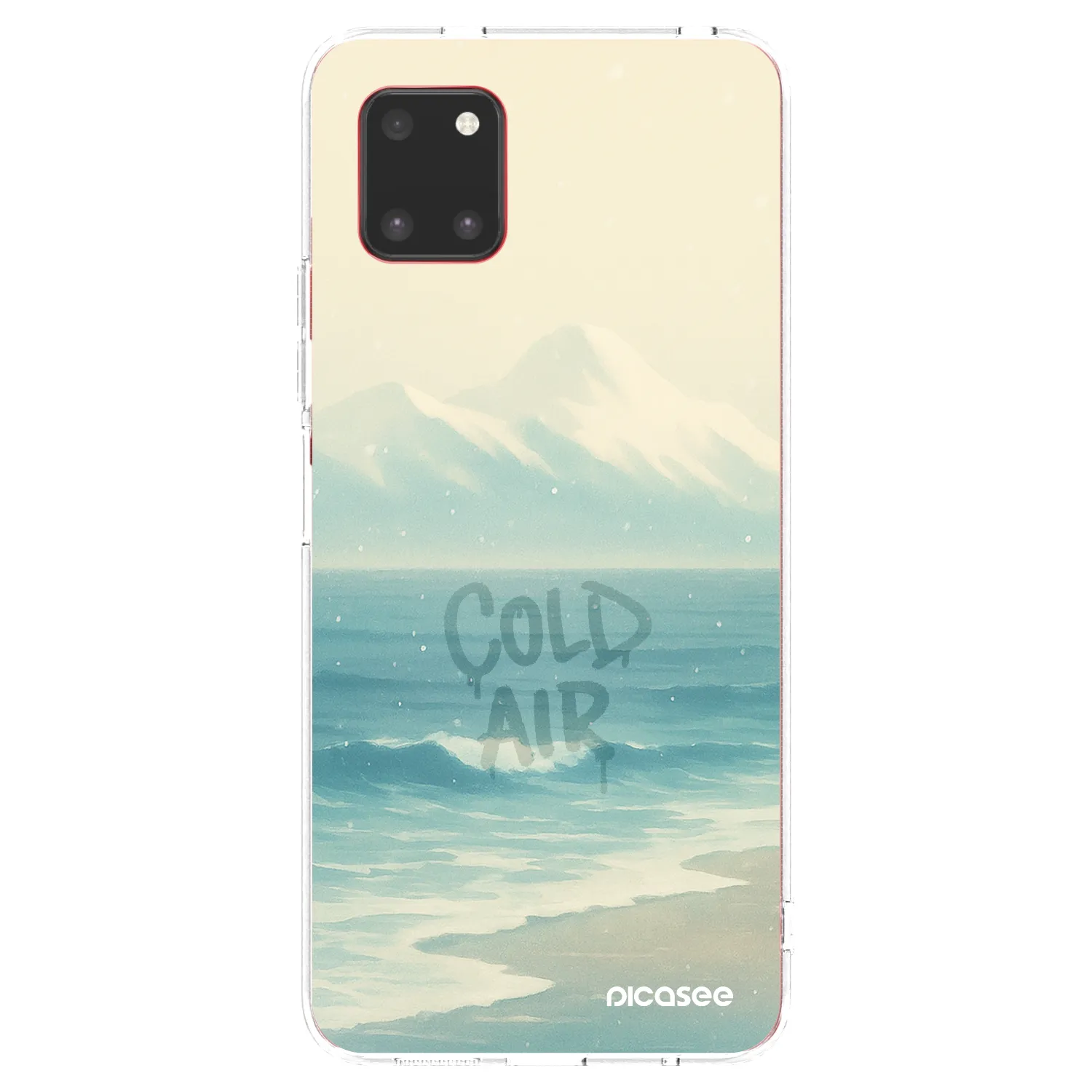 Picasee διαφανής θήκη σιλικόνης Samsung Galaxy Note 10 Lite N770F - COLD AIR