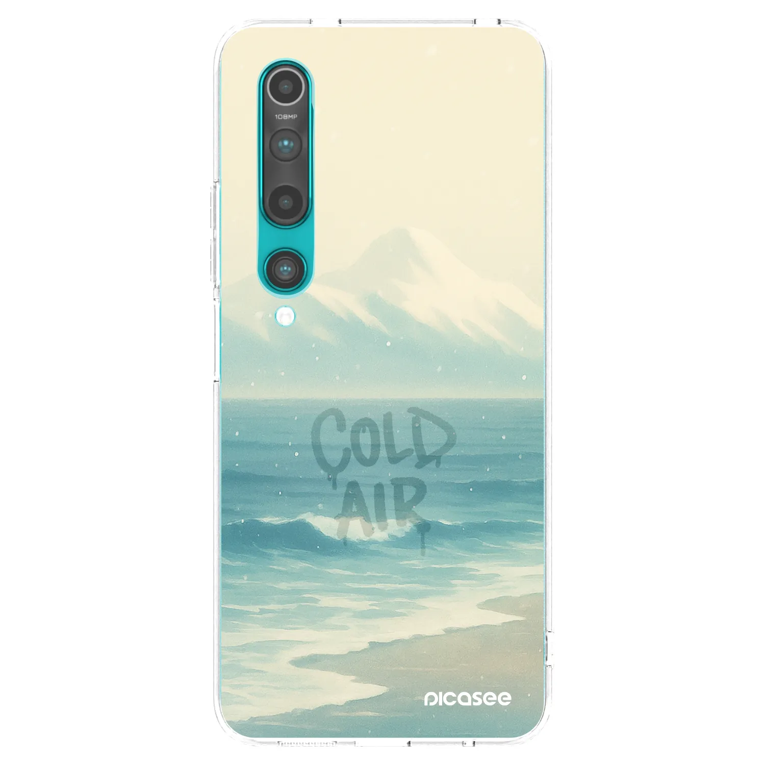 Picasee διαφανής θήκη σιλικόνης Xiaomi Mi 10 - COLD AIR