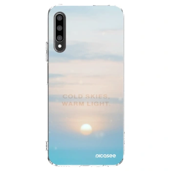 Picasee διαφανής θήκη σιλικόνης Honor 9X Pro - COLD SKIES
