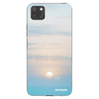 Picasee διαφανής θήκη σιλικόνης Huawei Y5P - COLD SKIES