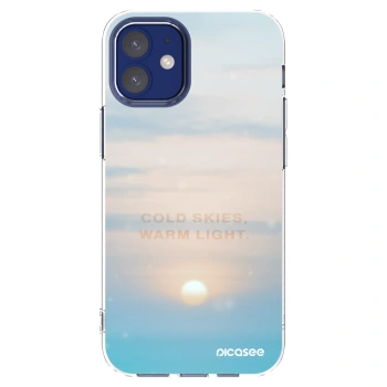 Picasee διαφανής θήκη σιλικόνης Apple iPhone 12 mini - COLD SKIES