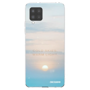 Picasee διαφανής θήκη σιλικόνης Samsung Galaxy A42 A426B - COLD SKIES