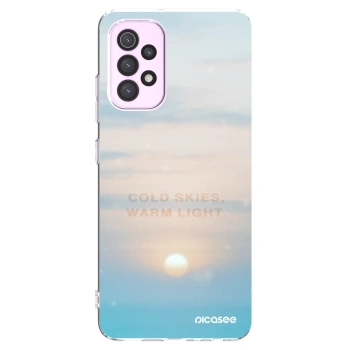 Picasee διαφανής θήκη σιλικόνης Samsung Galaxy A32 5G A326B - COLD SKIES