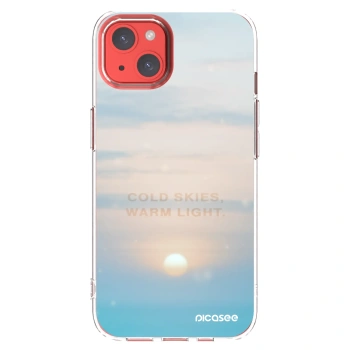 Picasee διαφανής θήκη σιλικόνης Apple iPhone 13 - COLD SKIES