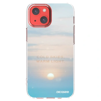 Picasee διαφανής θήκη σιλικόνης Apple iPhone 13 mini - COLD SKIES