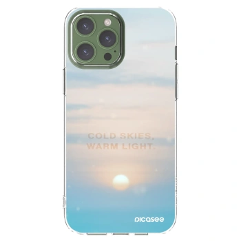 Picasee διαφανής θήκη σιλικόνης Apple iPhone 13 Pro Max - COLD SKIES