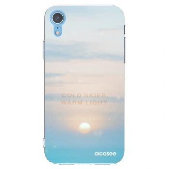 Picasee διαφανής θήκη σιλικόνης Apple iPhone XR - COLD SKIES